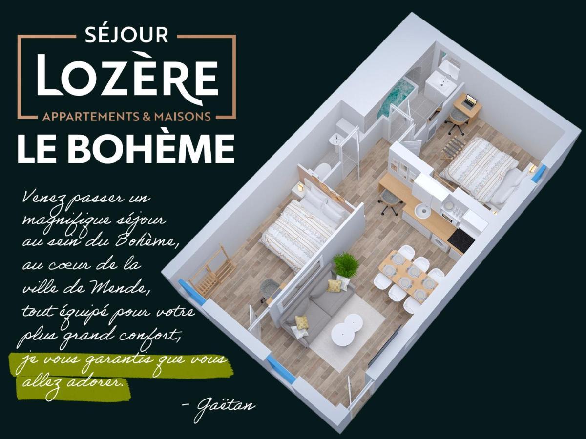 Le Boheme - Spa/netflix/wifi Fibre - Sejour Lozere Apartment